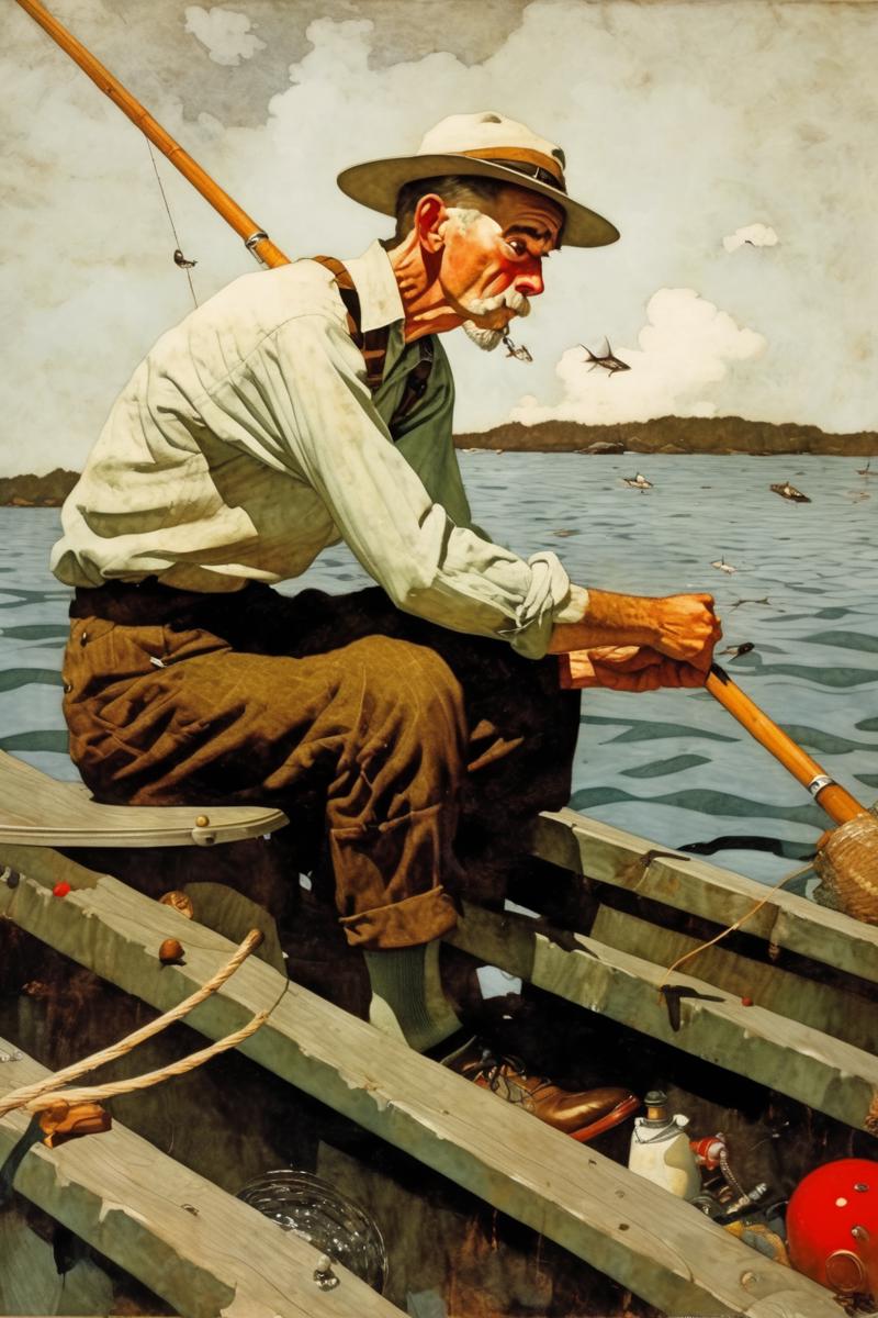 01123-707913178-_lora_Winslow Homer Style_1_Winslow Homer Style - norman rockwell painting of a man fishing on a boat.png